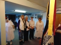 Getting the new Unit members lined up to be initated