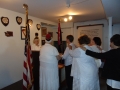 LAFRA RVPNW DyAnne Tryon installs the new Unit officers
